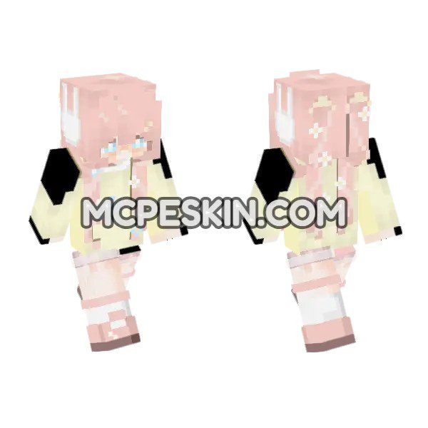 Pink Pastel Dress Girl