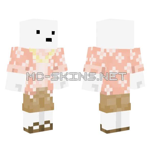Pink Patterned Dress