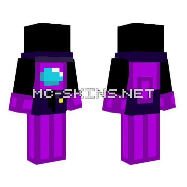 Purple Among Us Crewmate