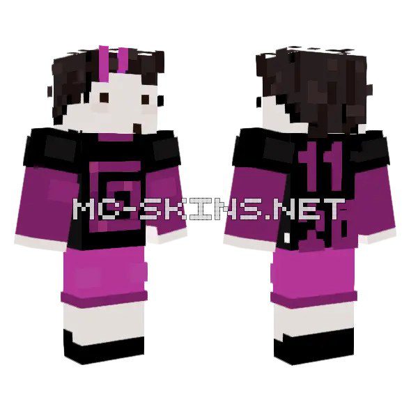 Purple and Black Kimono