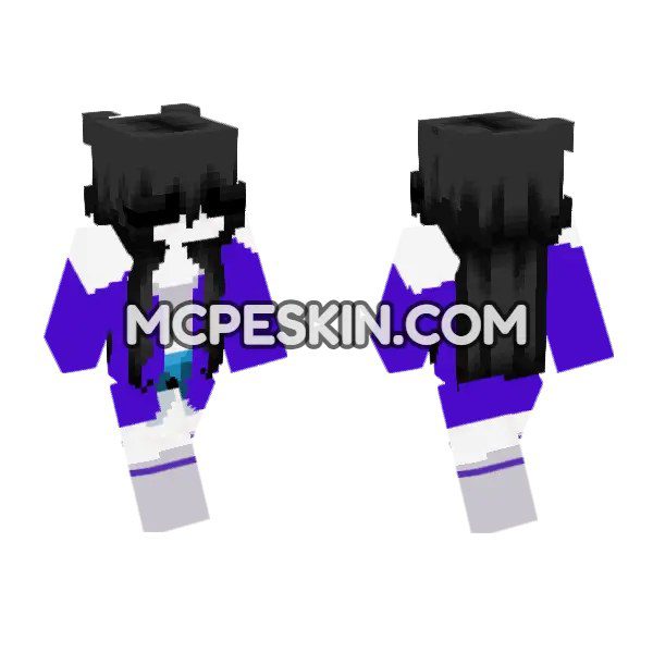 Purple and White Outfit