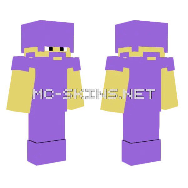 Purple and Yellow Jester