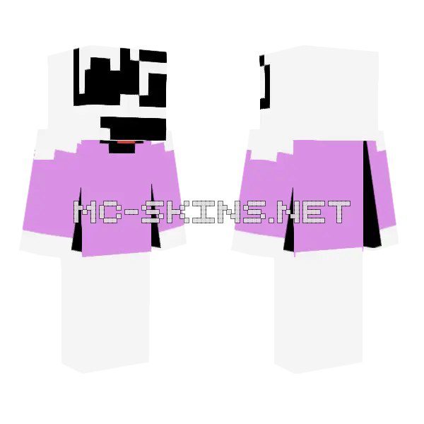 Purple Blob Character