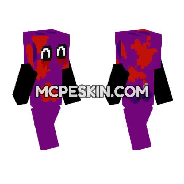 Purple Blob Monster