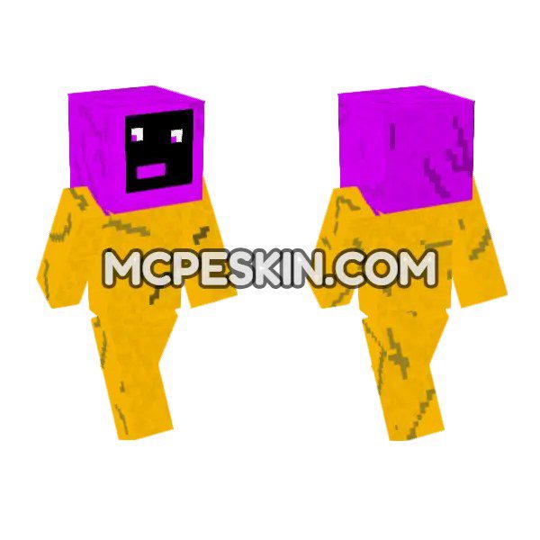 Purple Blob Monster