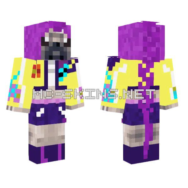 Purple Demon Pug