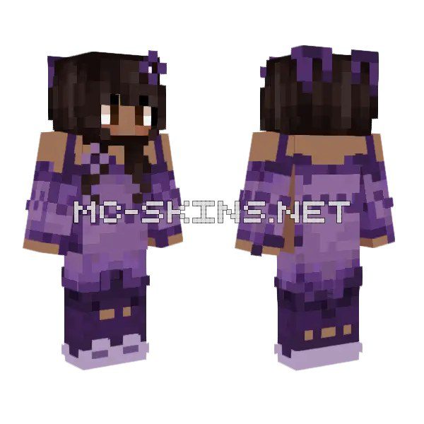Purple Goth Dress