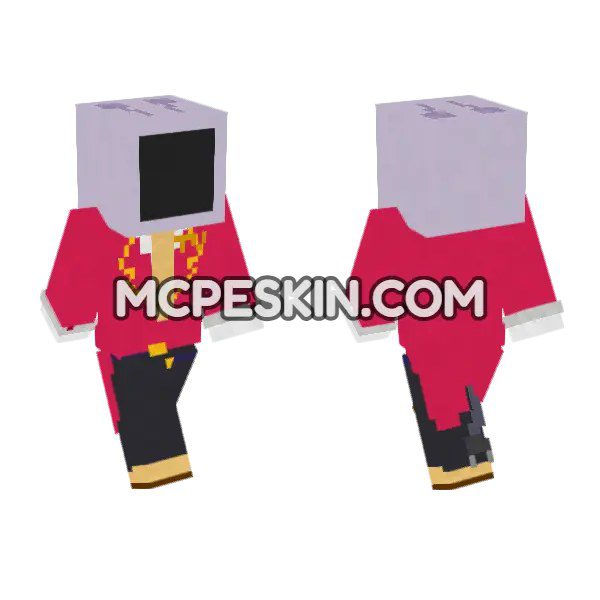Purple Hooded Figure