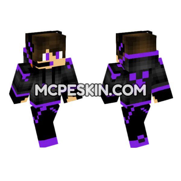 Purple Hoodie Gamer