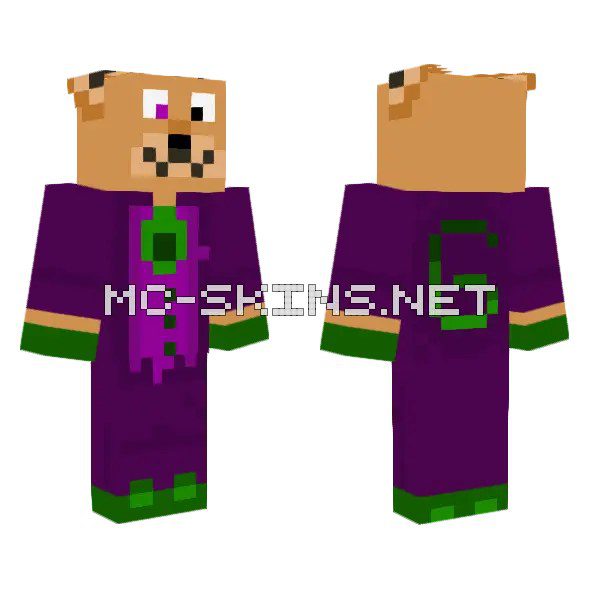 Purple Jester Outfit