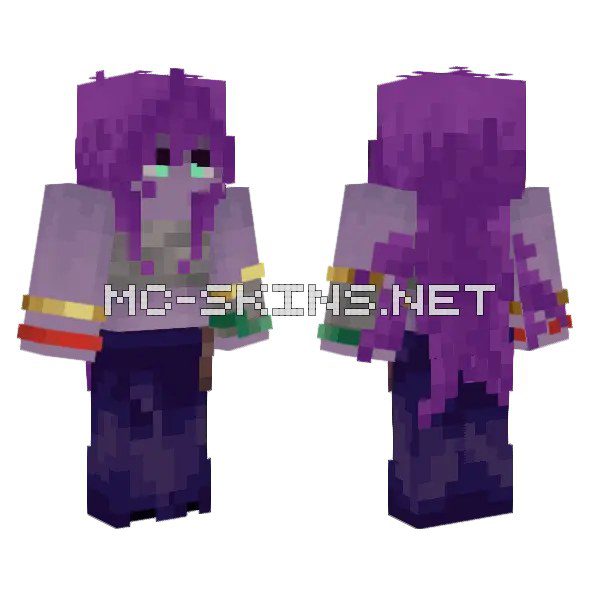 Purple Mage Robes