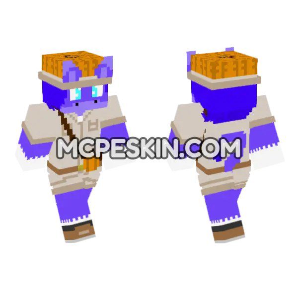 Purple Scarecrow With Pumpkin