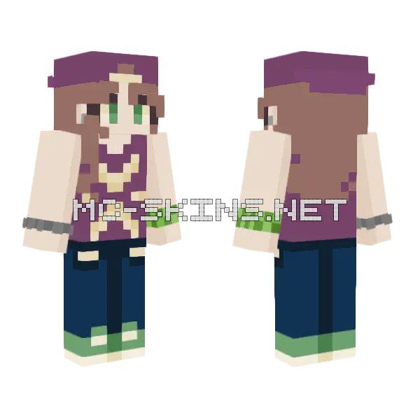 Purple Tunic Girl