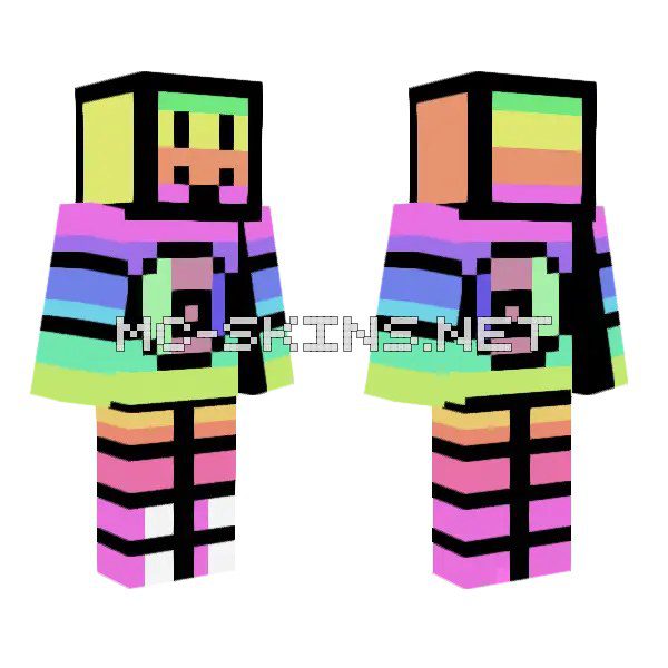 Rainbow Block Creature