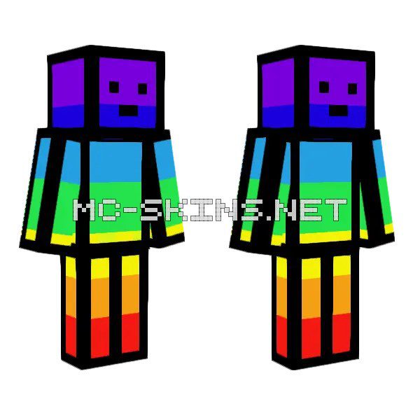 Rainbow Block Creature