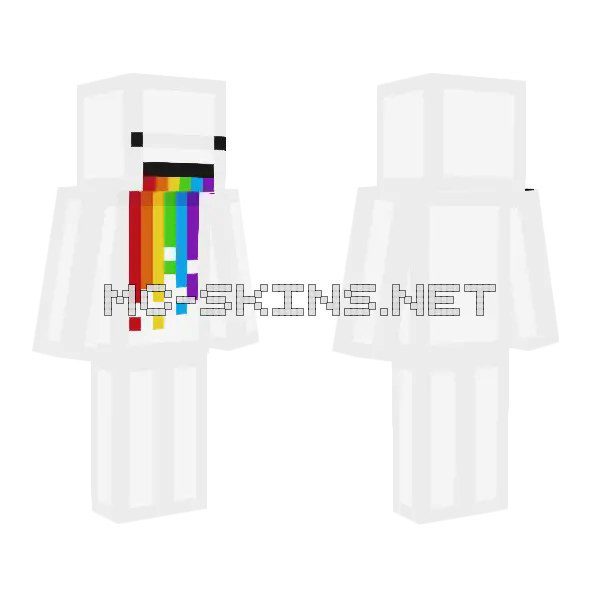 Rainbow Droplet Character