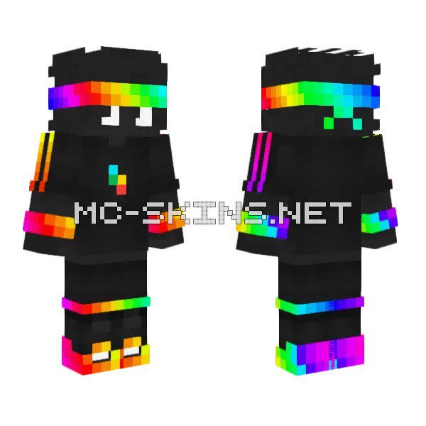 Rainbow Gun Skin
