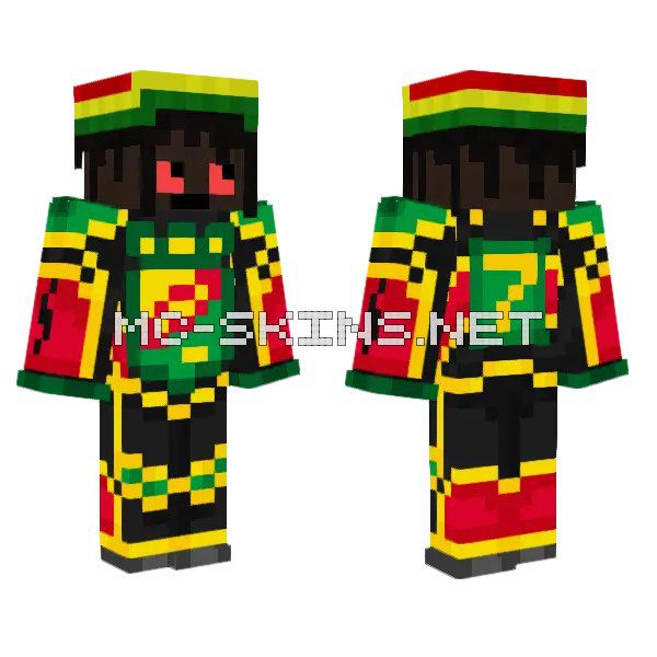 Rastafarian Hat Skin