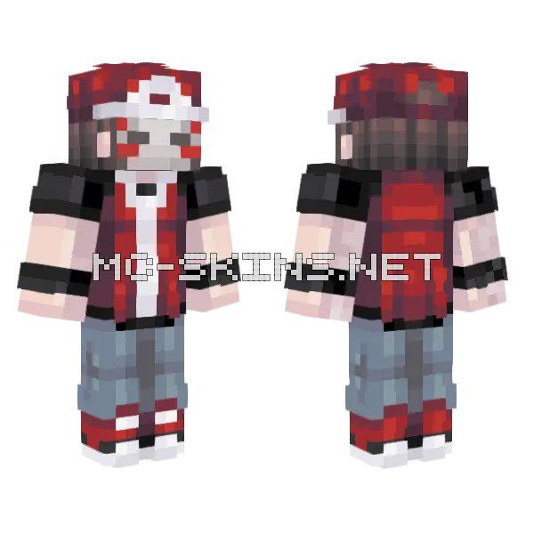 Red and Black Hoodie
