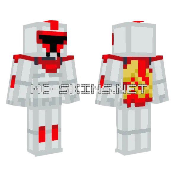 Red and White Clone Trooper