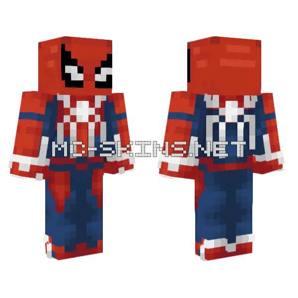 Red Blue Hero Suit