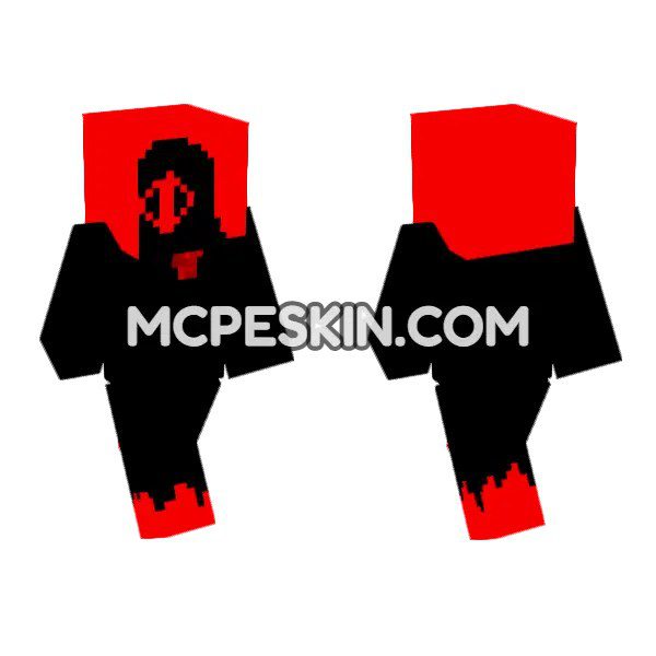 Red Eyed Hooded Figure