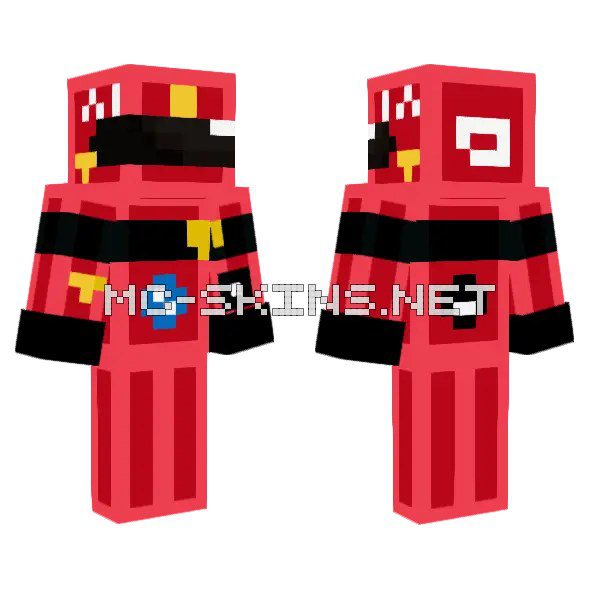 Red Firefighter Outfit