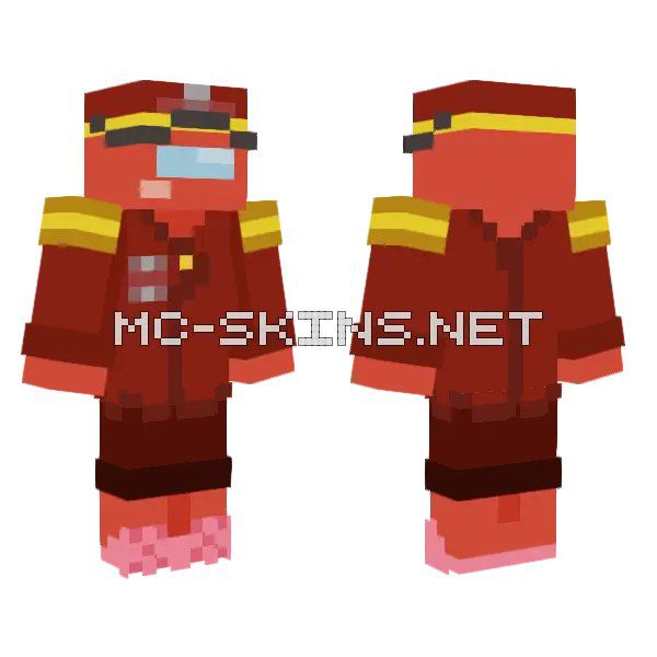 Red Imposter Suit