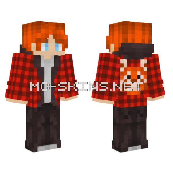 Red Panda Flannel