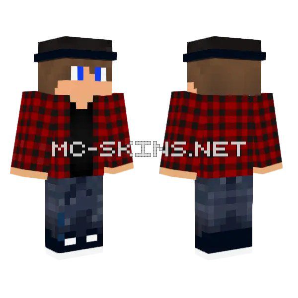 Red Plaid Cowboy