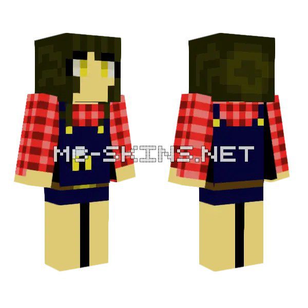 Farmer in Red Plaid