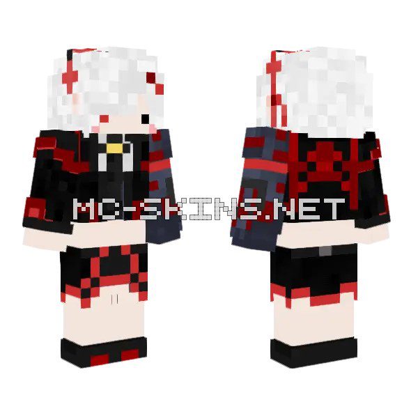 Red Trimmed Uniform