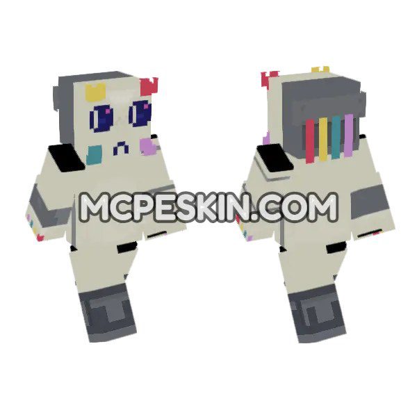 Retro Computer Character