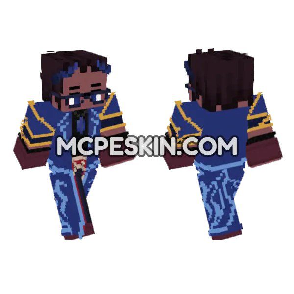 Rhys Aphmau Blue Coat