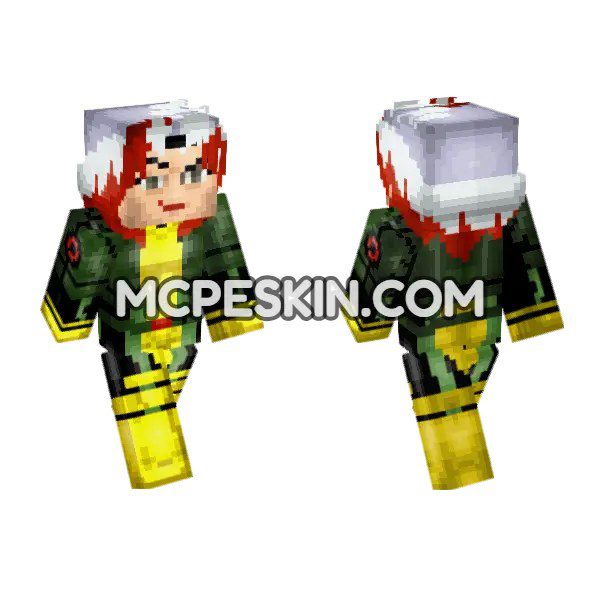 Rogue X-Men Red and Green Suit