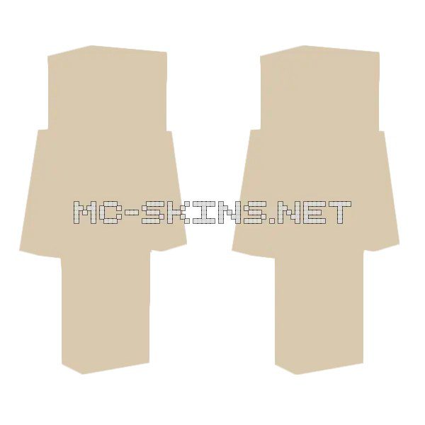 Tan Blocky Figure