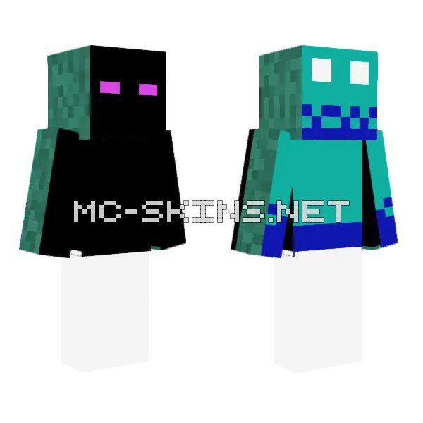 Teal Enderman Suit