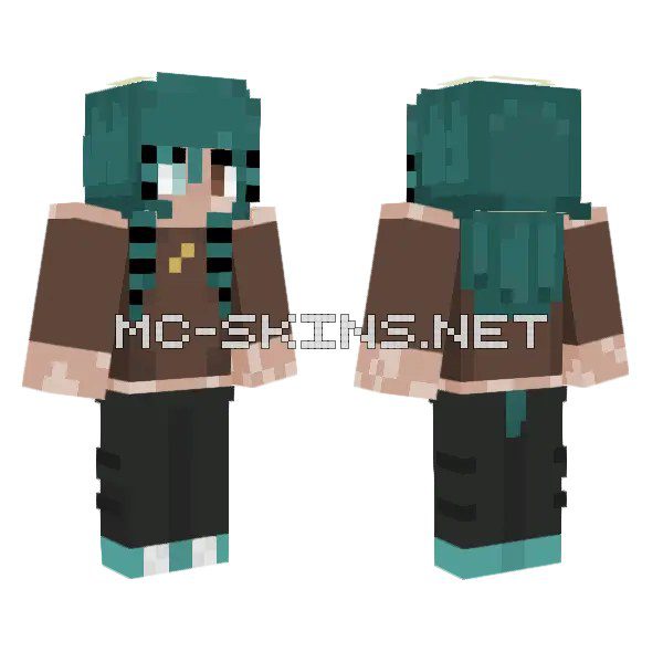 Teal Haired Girl