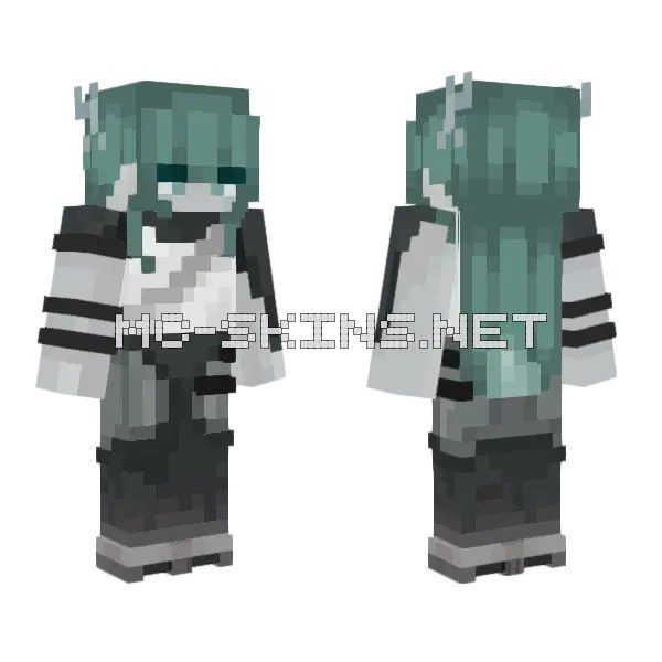 Teal Haired Teen