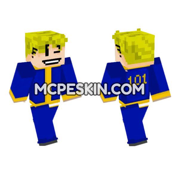 Vault Dweller Blue Jumpsuit