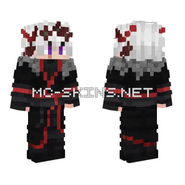 White Hair Devil Outfit