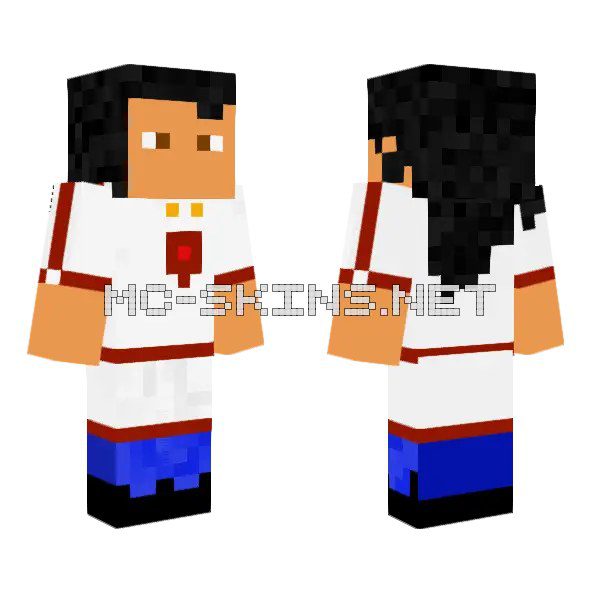 White Jersey Player