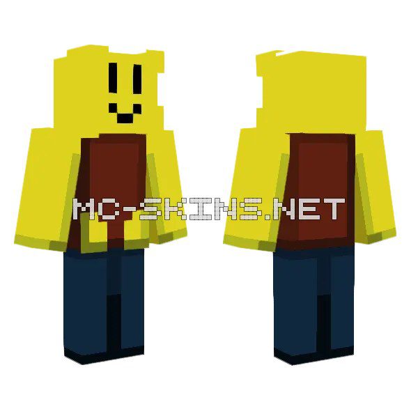 Yellow Block Character