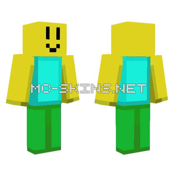 Yellow Block Person