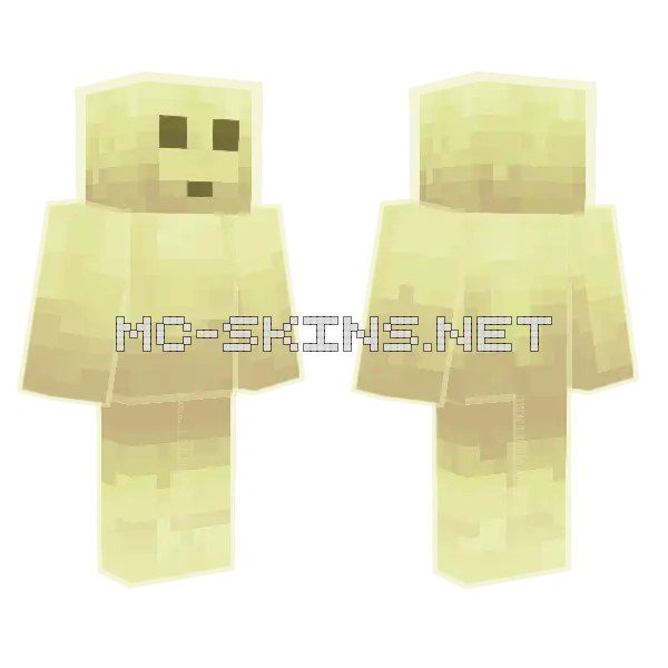 Yellow Cube Character