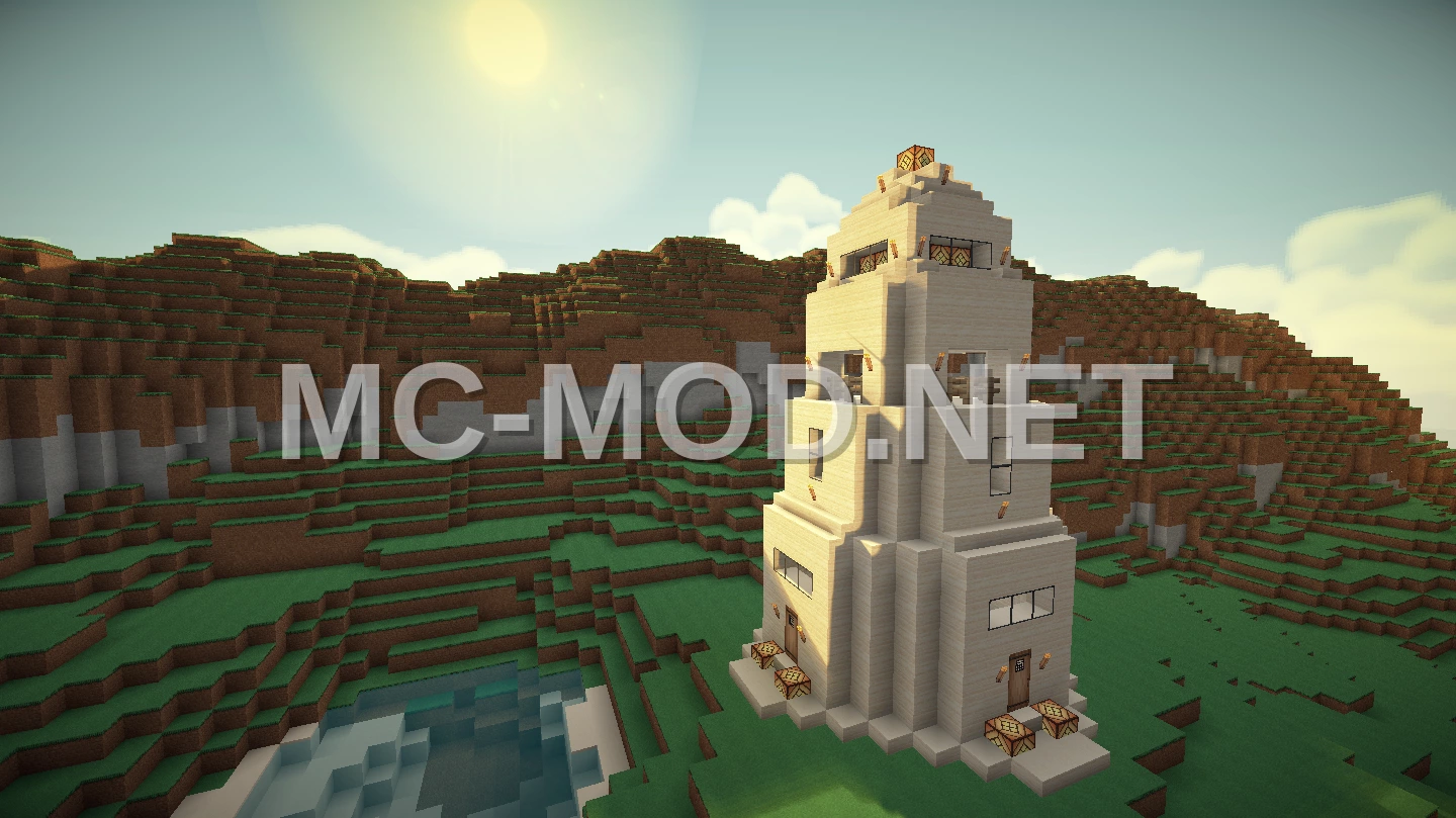 Desert Sandstone Watchtower