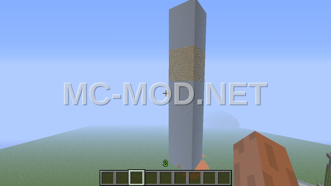 Large Pixel Art Tower
