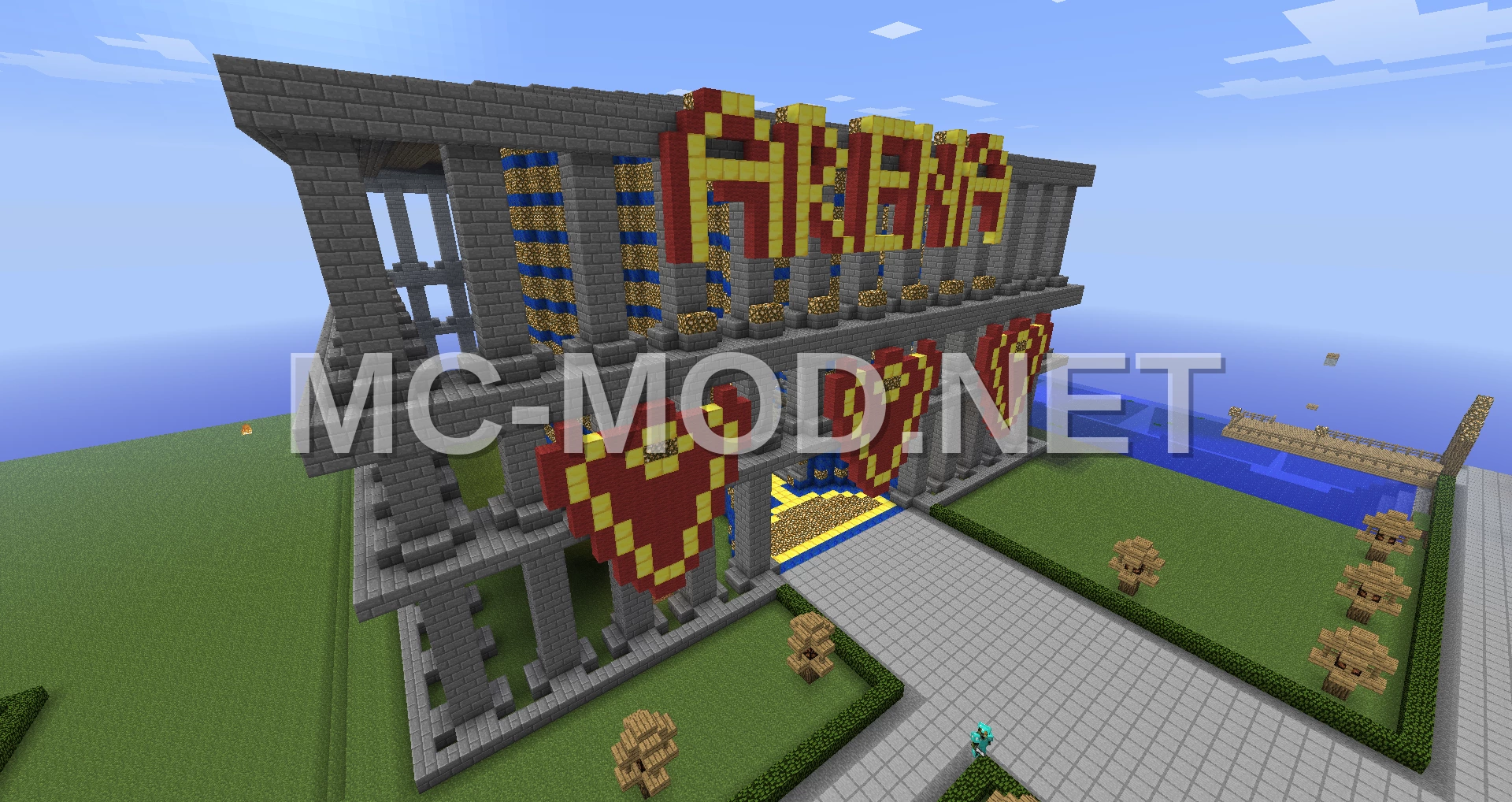 Medieval Arena for Two Combatants