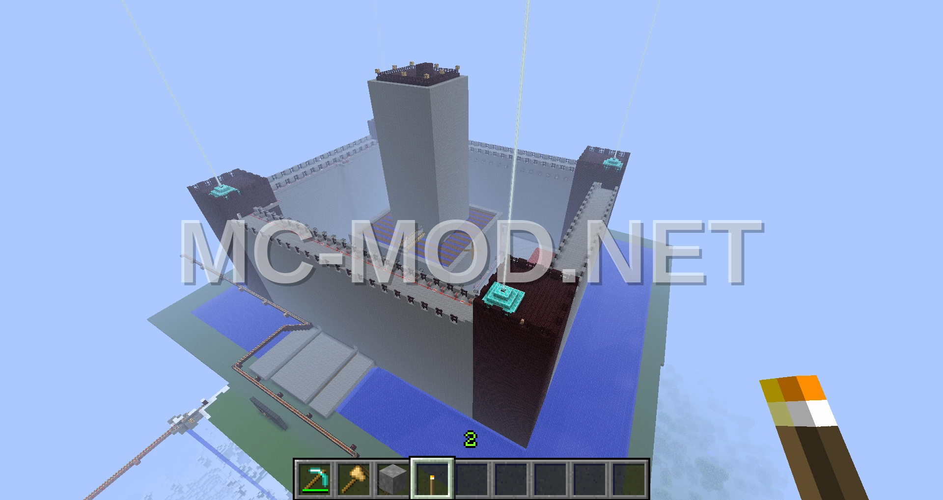 Medieval Castle with Redstone Features