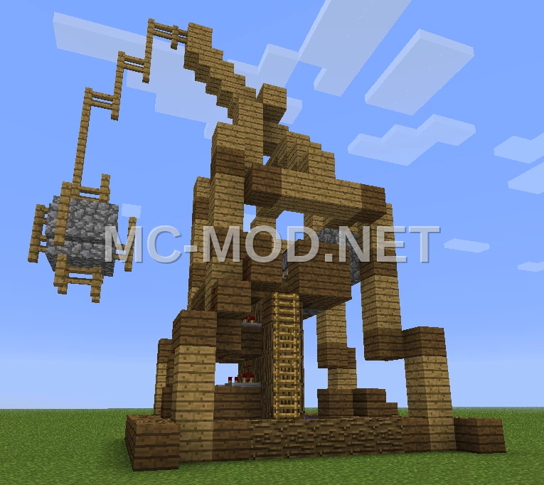 Medieval Redstone Trebuchet